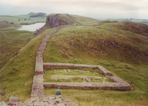 Hadrians wall vermoeiend lopen