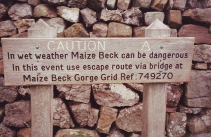 Maize Beck Gorge