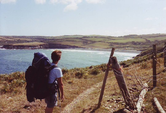Pembrokeshire coast path, vergezicht